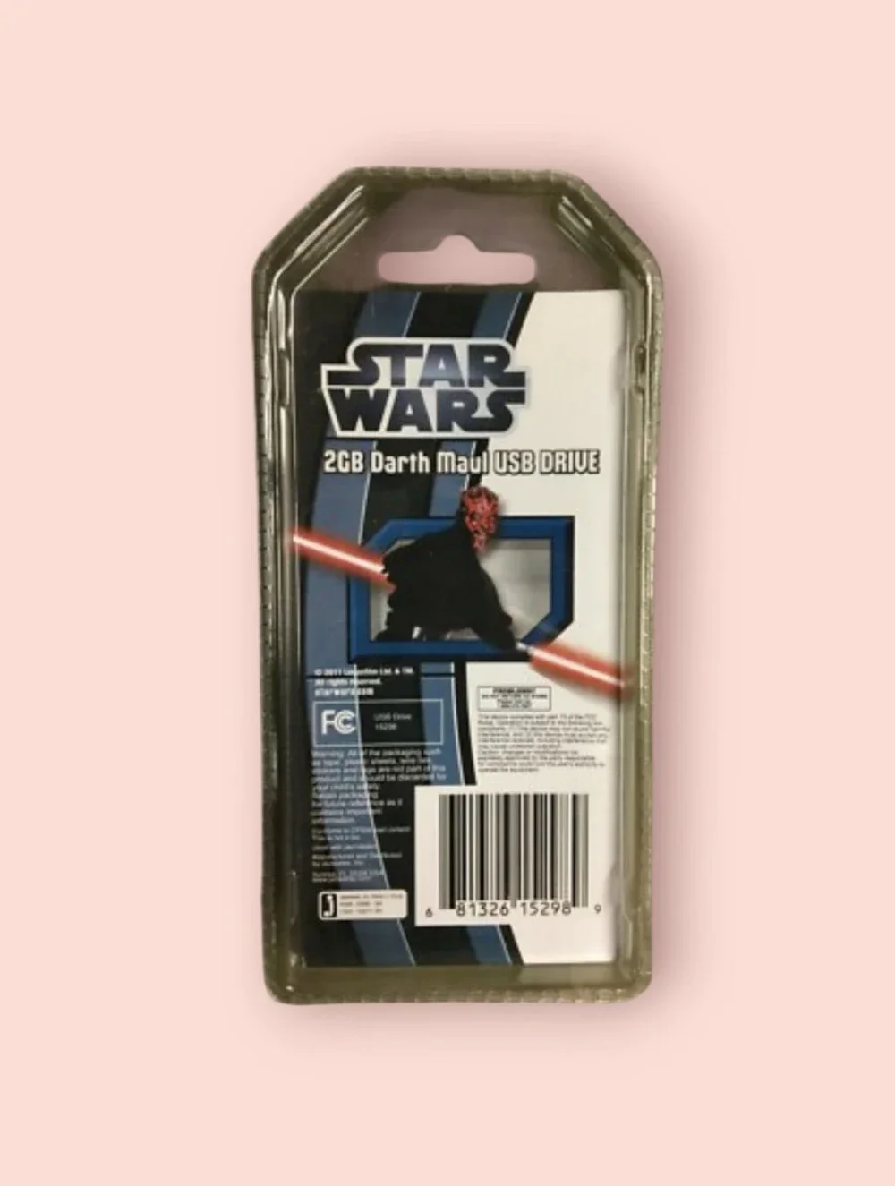 (NIB) *TOYS R US EXCLUSIVE* Star Wars® Darth Maul USB Flash Drive - 2 GB